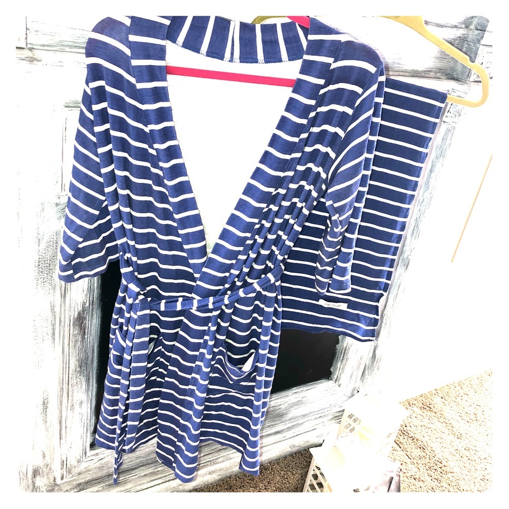 Mommy and me robe and wrap swaddle set